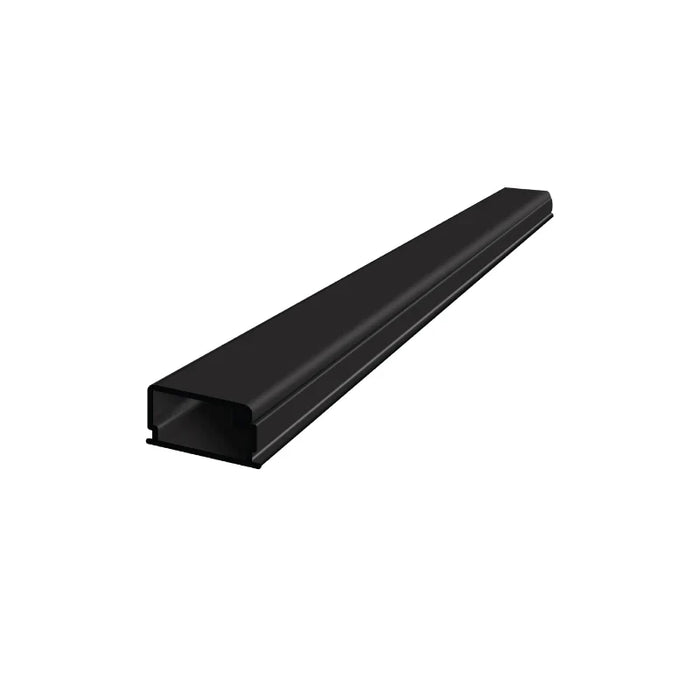 Wire Trak® Cable Raceway On a Roll - 1.5" W x 0.75" H x 50' L - Black