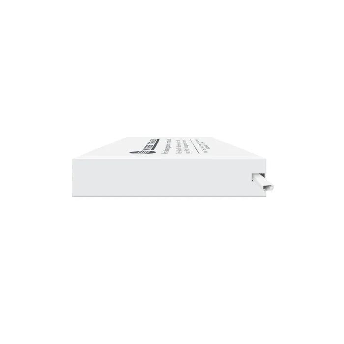 Wire Trak® Hinged Wall Cord Cover Cable Raceway - 1.5" W x .75" H x 6' L - White
